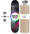 Pack 50 benutzerdefinierte Skate boards